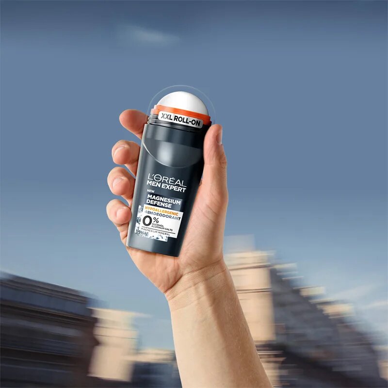 L’Oréal Paris Men Expert Magnesium Defence рол-он за мъже 50 мл.