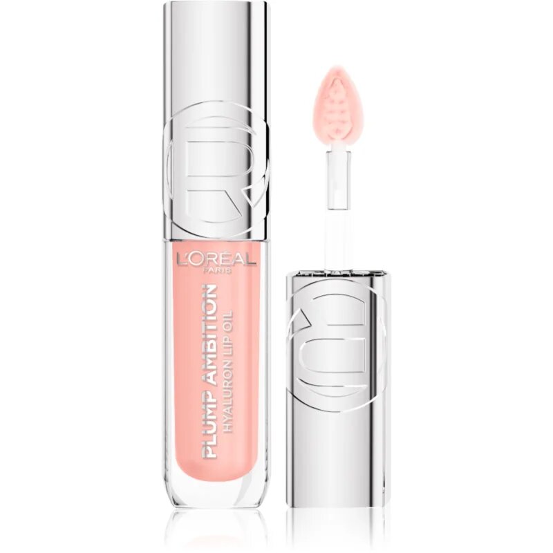 L’Oréal Paris Plump Ambition блясък за устни за по-голям обем с хиалуронова киселина цвят 201 Milky Nu 5 мл.