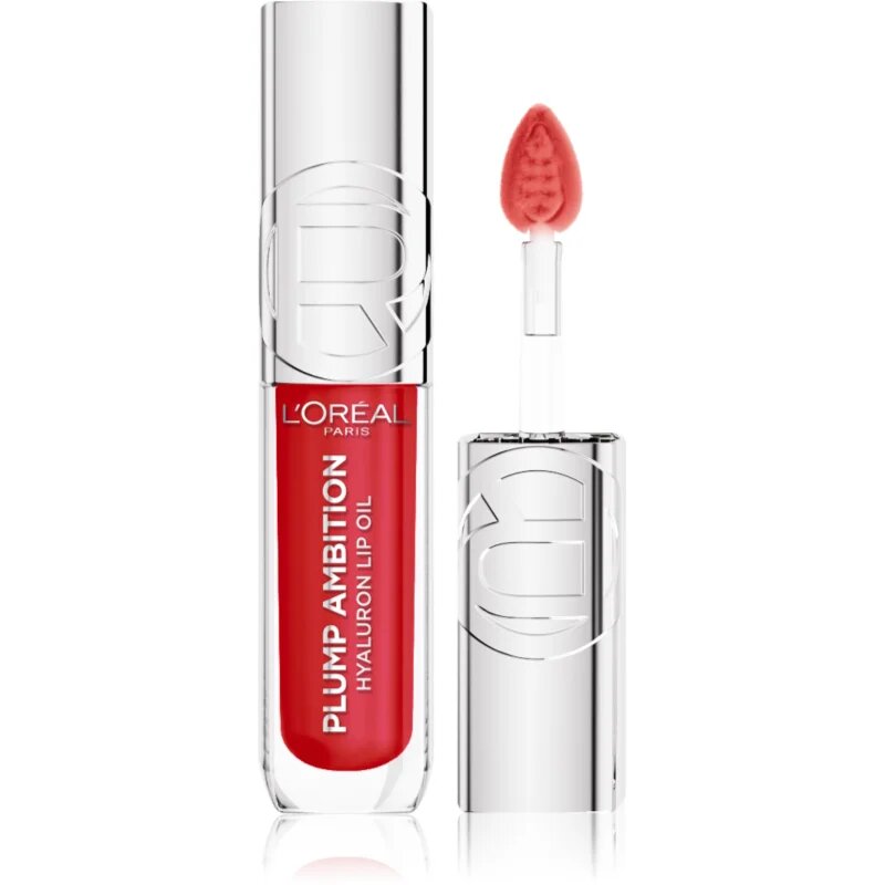 L’Oréal Paris Plump Ambition блясък за устни за по-голям обем с хиалуронова киселина цвят 380 Rouge in Love 5 мл.