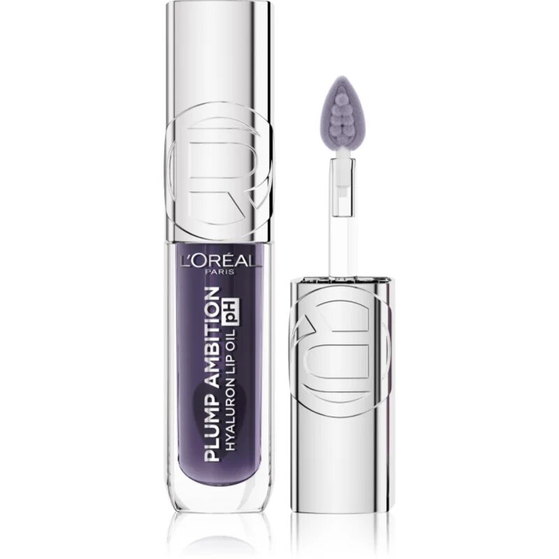 L’Oréal Paris Plump Ambition PH маслен гланц за устни с реакция на pH цвят 116 Berry Noir 5 мл.