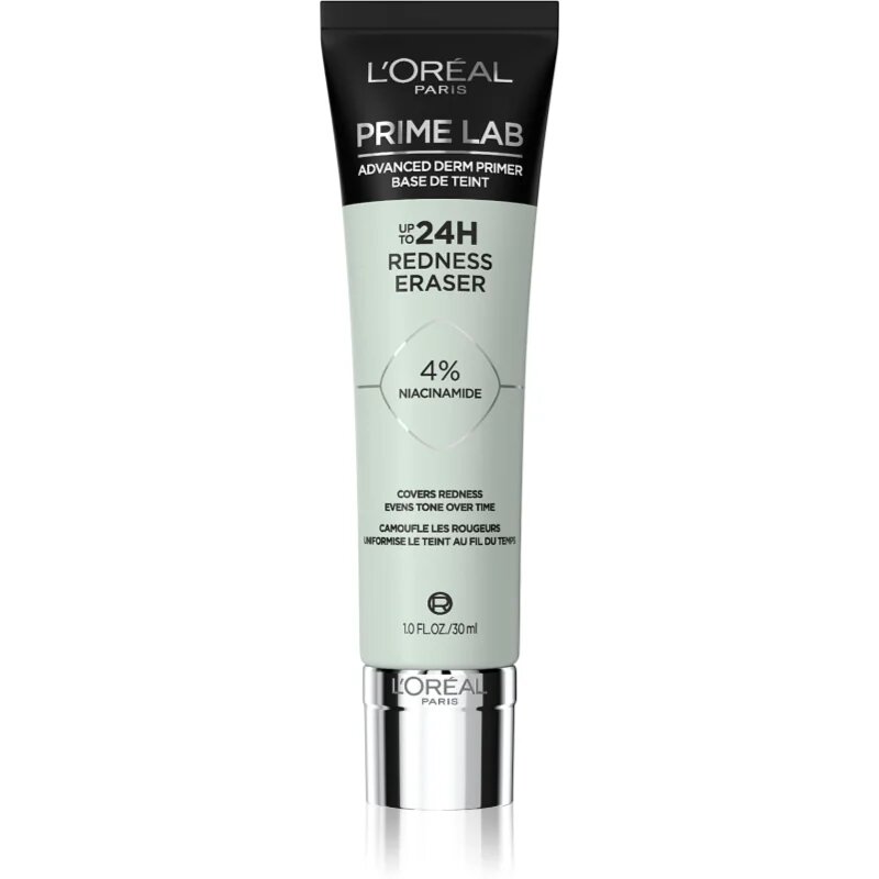 L’Oréal Paris Prime Lab 24H Redness Eraser основа против зачервяване 30 мл.