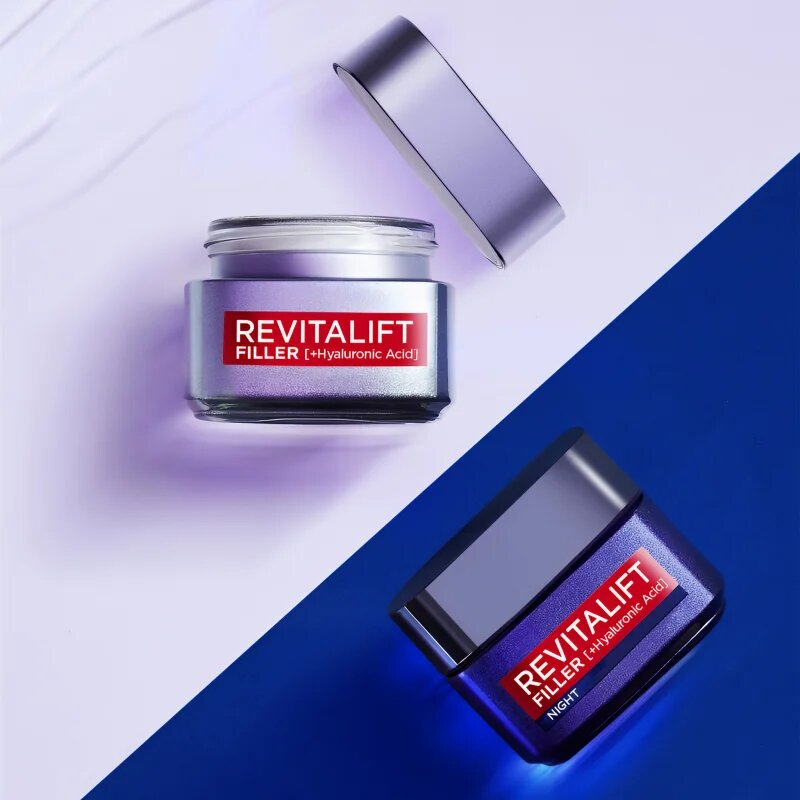 L’Oréal Paris Revitalift Filler дневен и нощен крем против бръчки с хиалуронова киселина