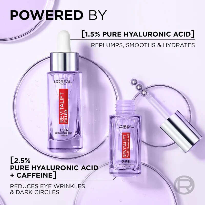L’Oréal Paris Revitalift Filler комплект за грижа за лице за зоната на лицето и очите