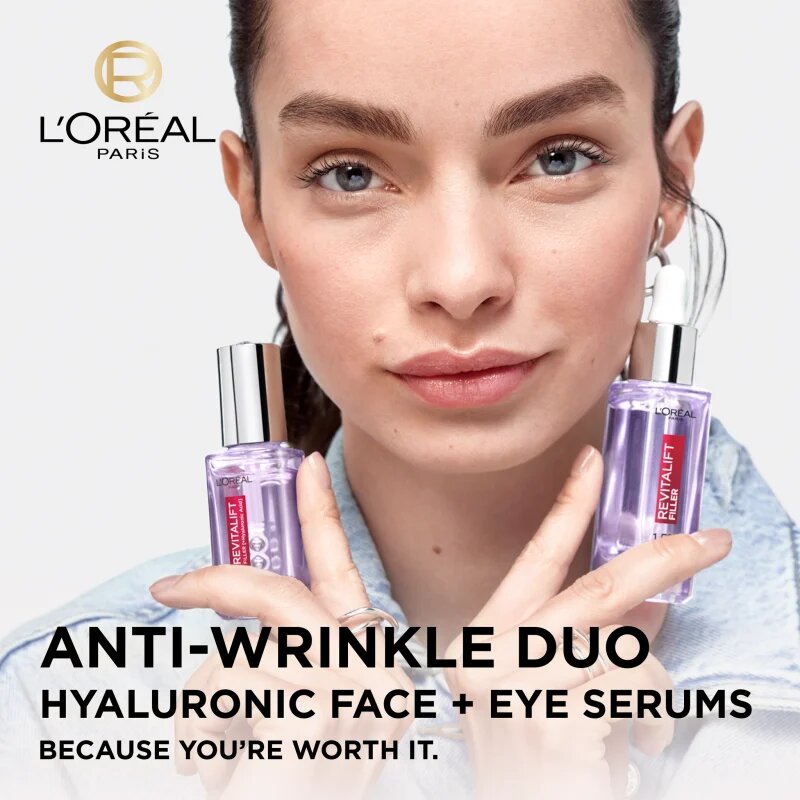 L’Oréal Paris Revitalift Filler комплект за грижа за лице за зоната на лицето и очите