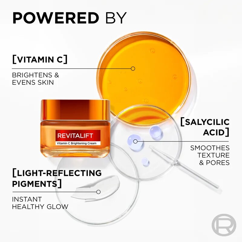 L’Oréal Paris Revitalift Vitamin C ревитализиращ и озаряващ крем 50 мл.