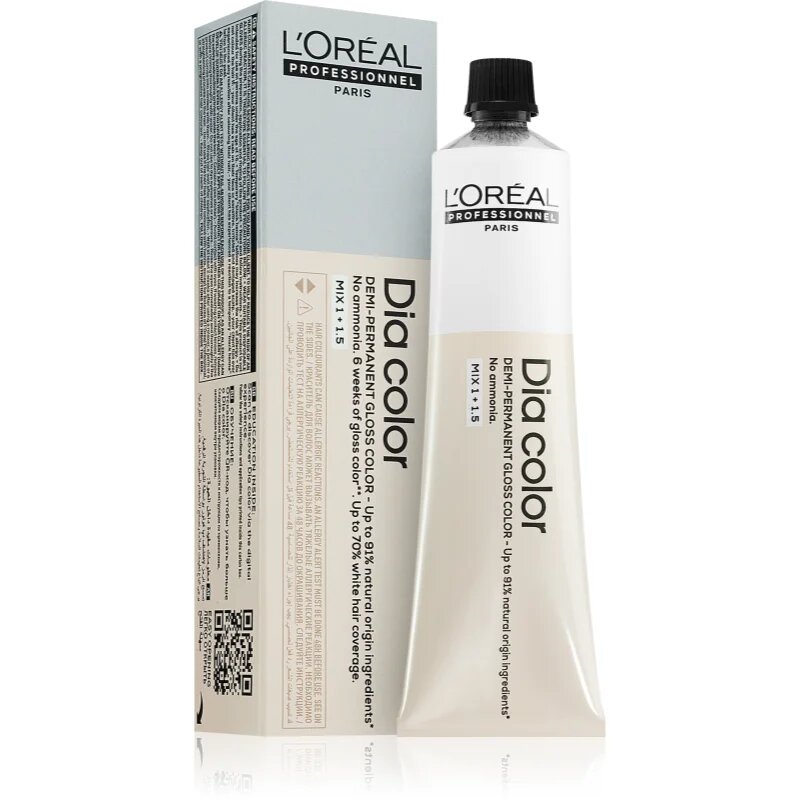L’Oréal Professionnel Dia Color полуперманентна тонираща боя за коса без амоняк цвят 8.1 Light Ashy Blonde 60 мл.