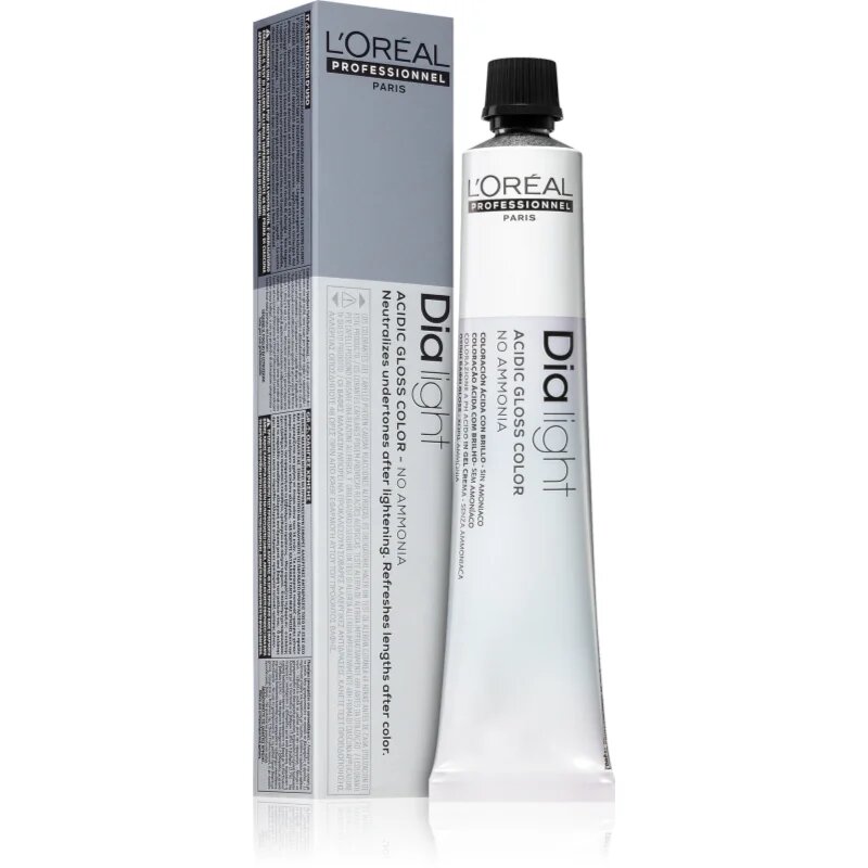 L’Oréal Professionnel Dia Light перманентната боя за коса без амоняк цвят 8 Biondo Chiaro 50 мл.