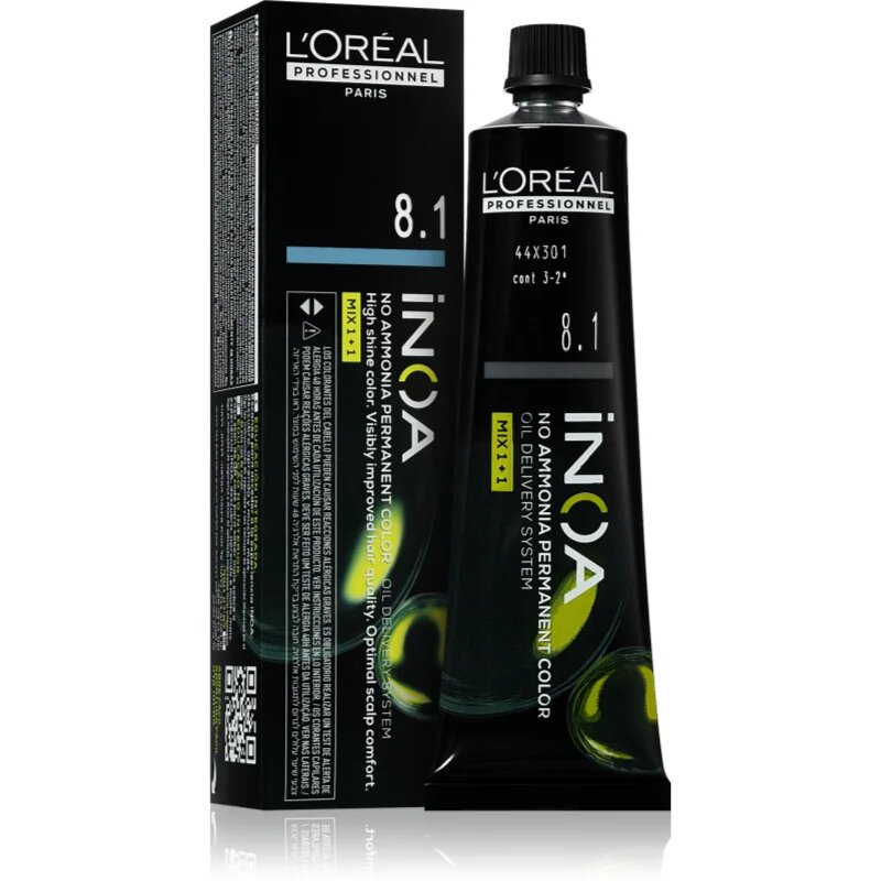 L’Oréal Professionnel Inoa перманентната боя за коса без амоняк цвят 8.1 60 мл.