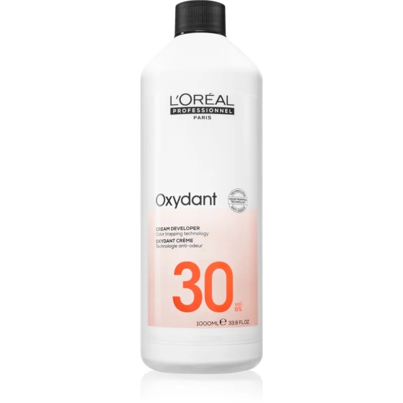 L’Oréal Professionnel Oxydant Creme активираща емулсия за изрусена коса или коса с кичури 9 % / 30 Vol. 1000 мл.