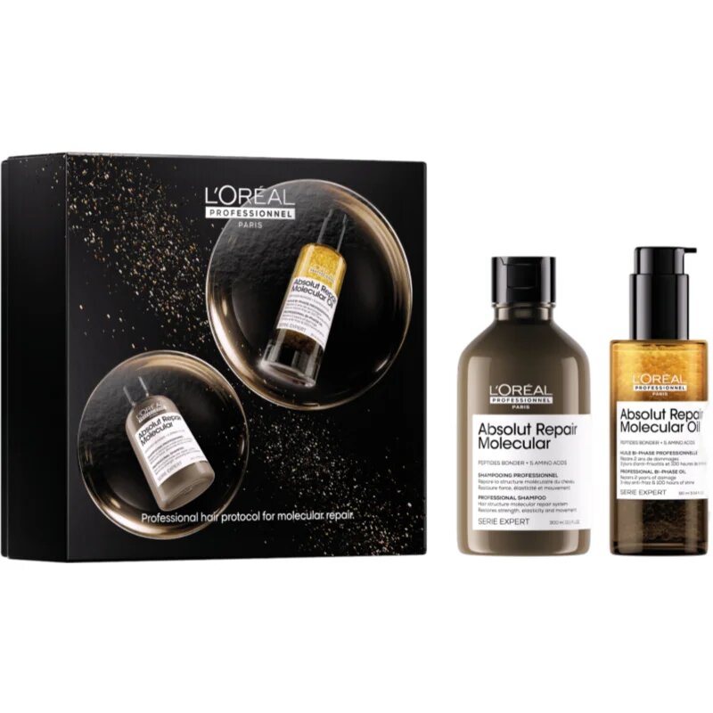 L’Oréal Professionnel Serie Expert Absolut Repair Molecular подаръчен комплект с подхранващ ефект