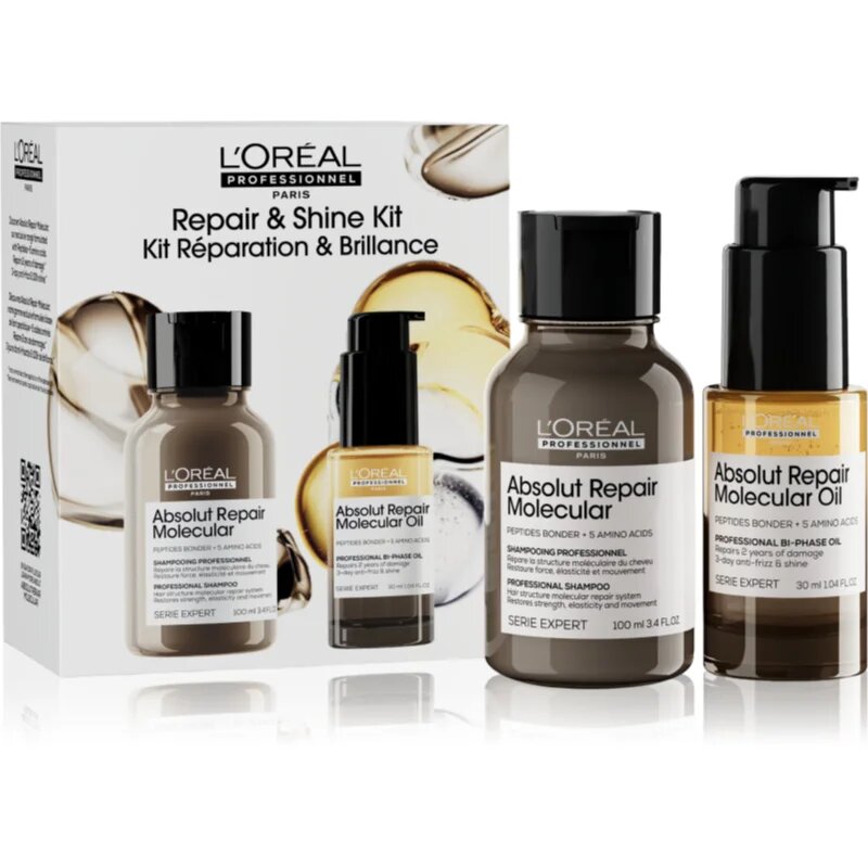 L’Oréal Professionnel Serie Expert Absolut Repair Molecular подаръчен комплект за увредена коса