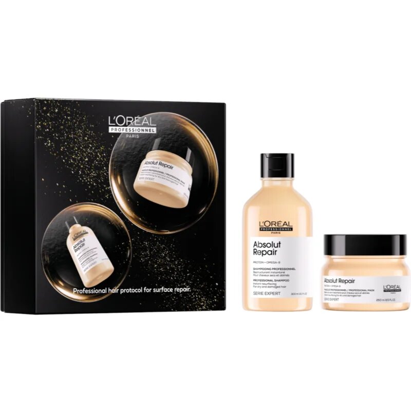 L’Oréal Professionnel Serie Expert Absolut Repair подаръчен комплект с регенериращ ефект за суха коса