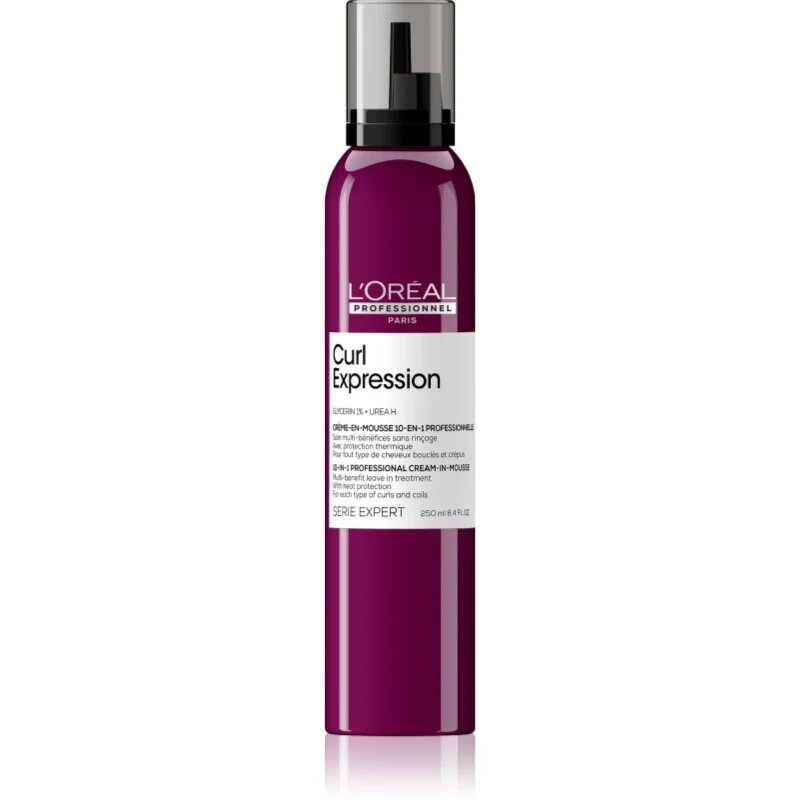 L’Oréal Professionnel Serie Expert Curl Expression стилизираща пяна за дефиниране и оформяне на прическа за чуплива и къдрава коса 250 мл.