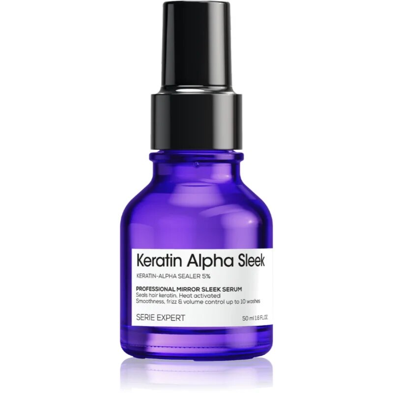 L’Oréal Professionnel Serie Expert Keratin Alpha Sleek изглаждащ серум за блясък и мекота на косата 50 мл.