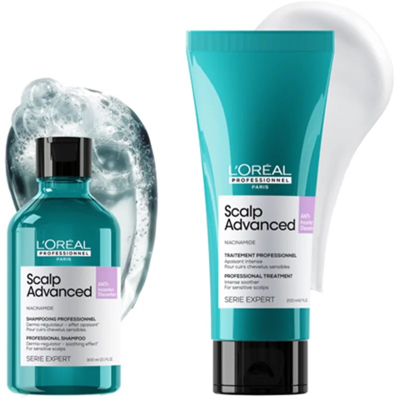 L’Oréal Professionnel Serie Expert Scalp Advanced шампоан за чувствителна и раздразнена кожа на скалпа 300 мл.