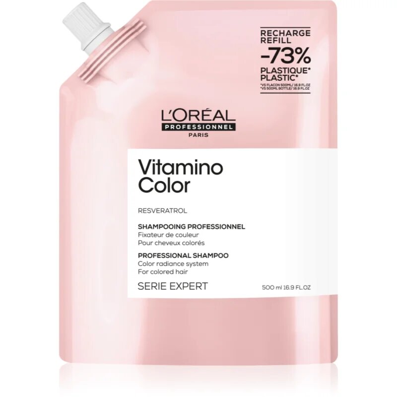 L’Oréal Professionnel Serie Expert Vitamino Color шампоан за блясък за боядисана коса 500 мл.