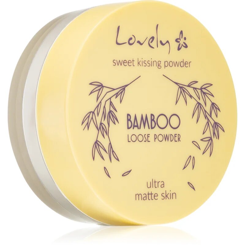 Lovely Bamboo Loose Powder транспарентна пудра на прах