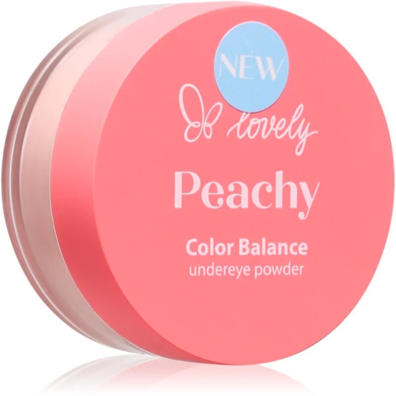 Lovely Peachy Color Balance Undereye Powder насипна пудра цвят Peach 3.5 гр.