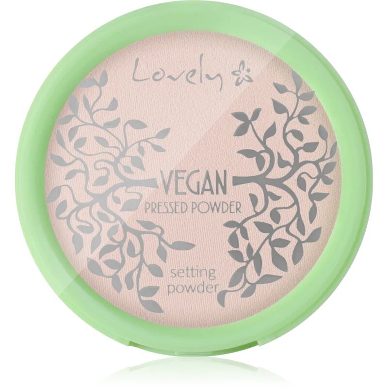 Lovely Vegan Pressed Powder прозрачна компактна пудра 8 гр.