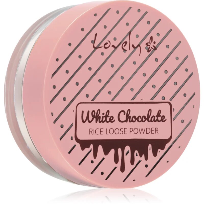 Lovely White Chocolate Rice Powder фиксираща пудра на прах 8 гр.