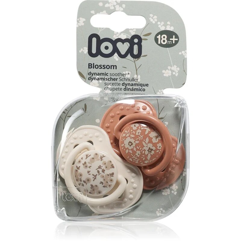 LOVI BLOSSOM 18m+ биберон Girl 2 бр.