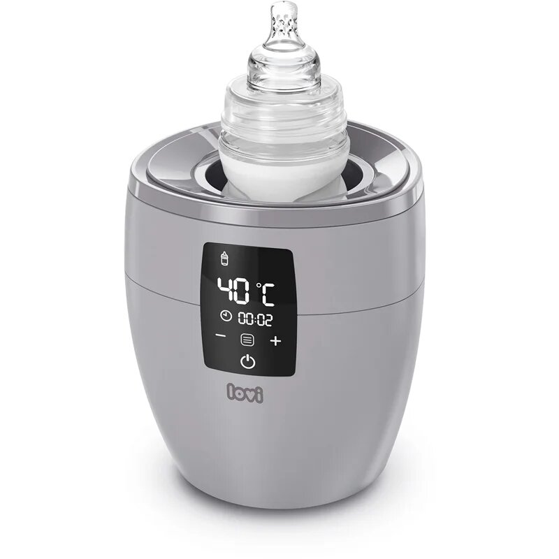 LOVI Bottle Warmer Нагревател за бебешки бутилки Grey 1 бр.