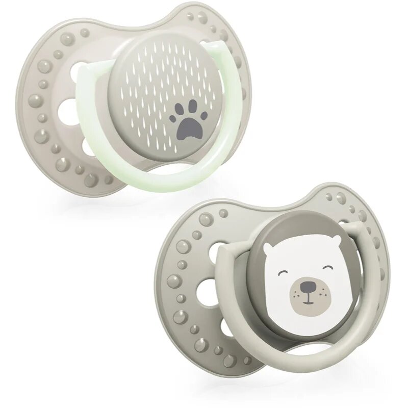 LOVI Buddy Bear биберон 6-18 m 2 бр.