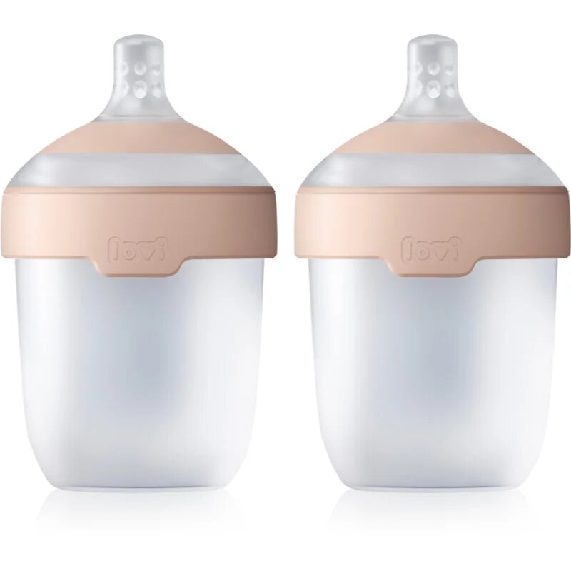 LOVI Mammafeel Bottle 150ml бебешко шише 0 m+ 2x150 мл.