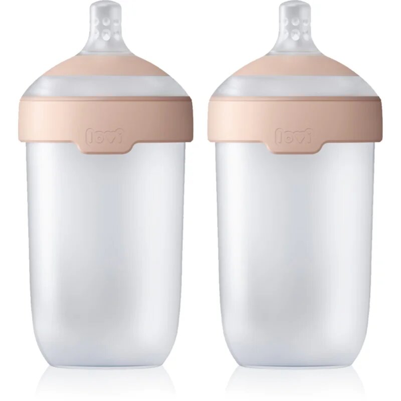 LOVI Mammafeel Bottle 250ml бебешко шише 3 m+ 2x250 мл.