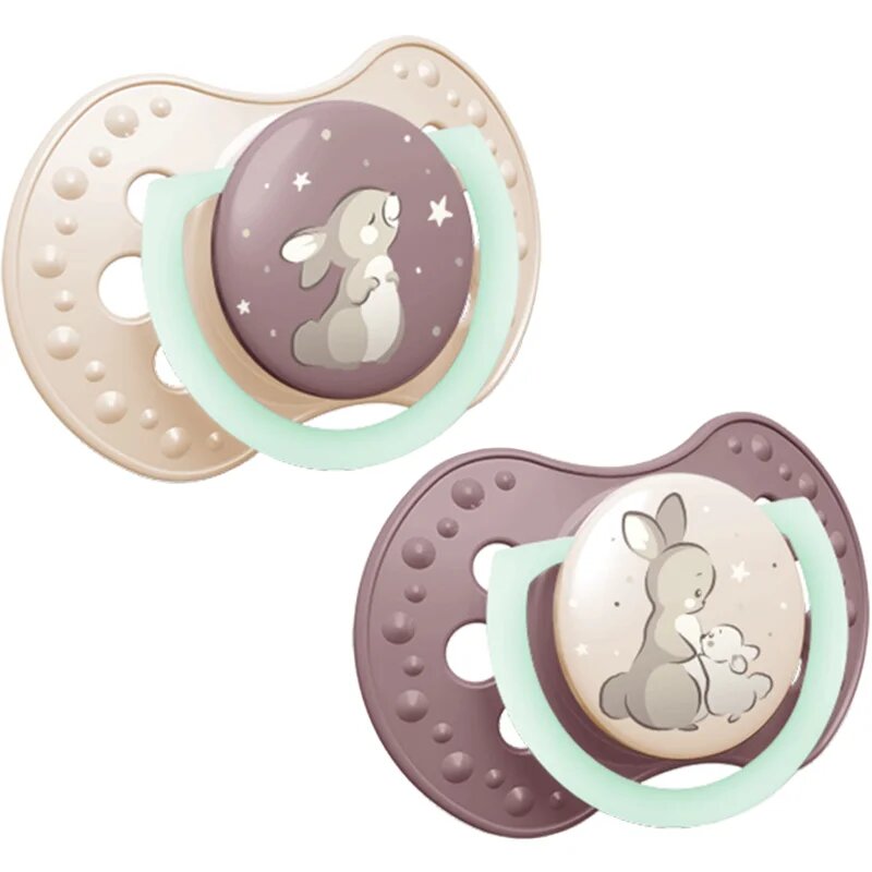 LOVI NIGHT&DAY Girl биберон 0-6 m 2 бр.