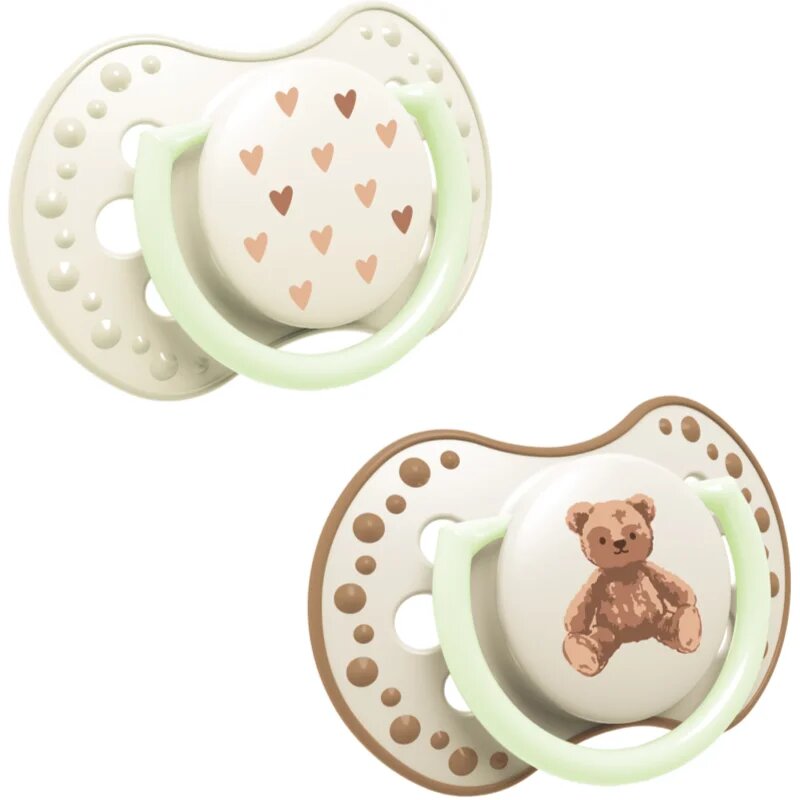 LOVI Teddy Love биберон 18m+ 2 бр.