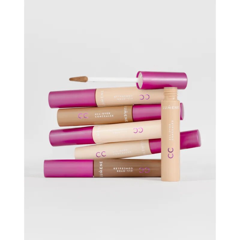 Lumene CC All-Over Concealer крем-коректор цвят 4 Tan 8.5 мл.
