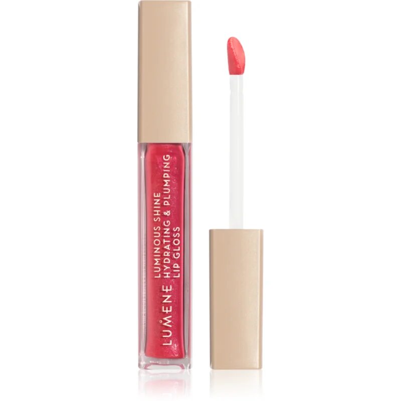 Lumene Luminous Shine хидратиращ блясък за устни цвят 5 Bright Rose 5 мл.