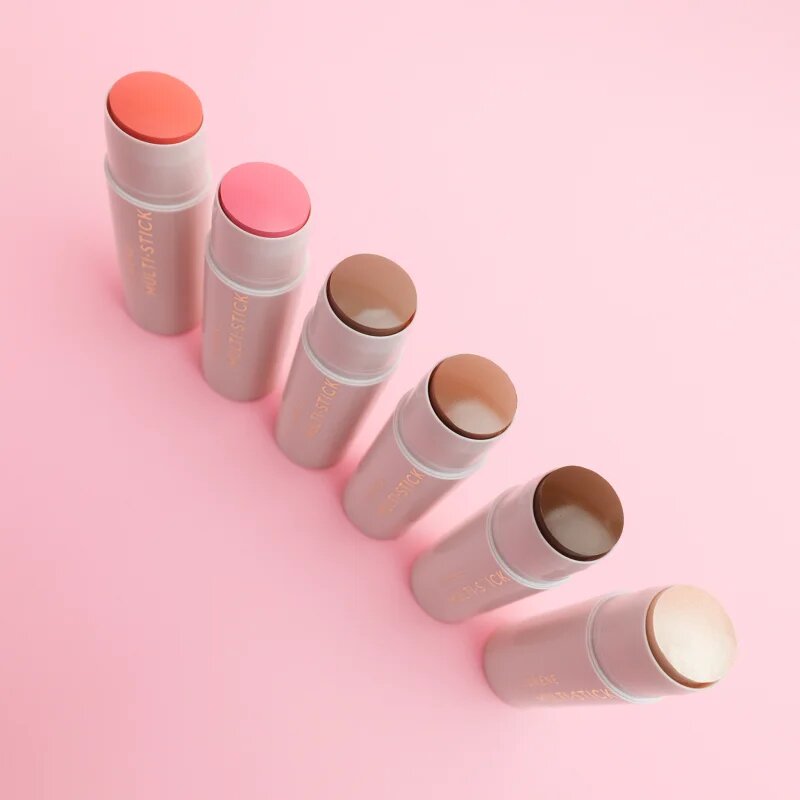 Lumene Multi-stick Blush руж в стик цвят Warm Coral 4.5 гр.