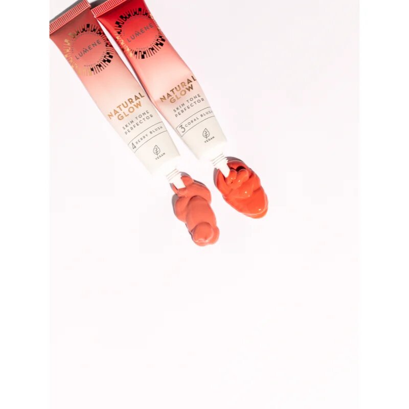 Lumene Natural Glow Skin Tone Perfector кремообразен руж цвят 3 Coral Blush 20 мл.