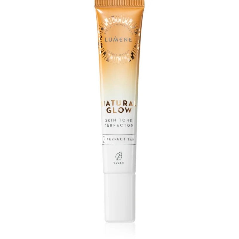 Lumene Natural Glow Skin Tone Perfector течен хайлайтър цвят 2 Perfect Tan 20 мл.