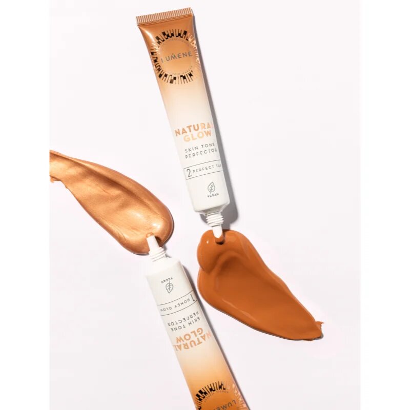 Lumene Natural Glow Skin Tone Perfector течен хайлайтър цвят 2 Perfect Tan 20 мл.