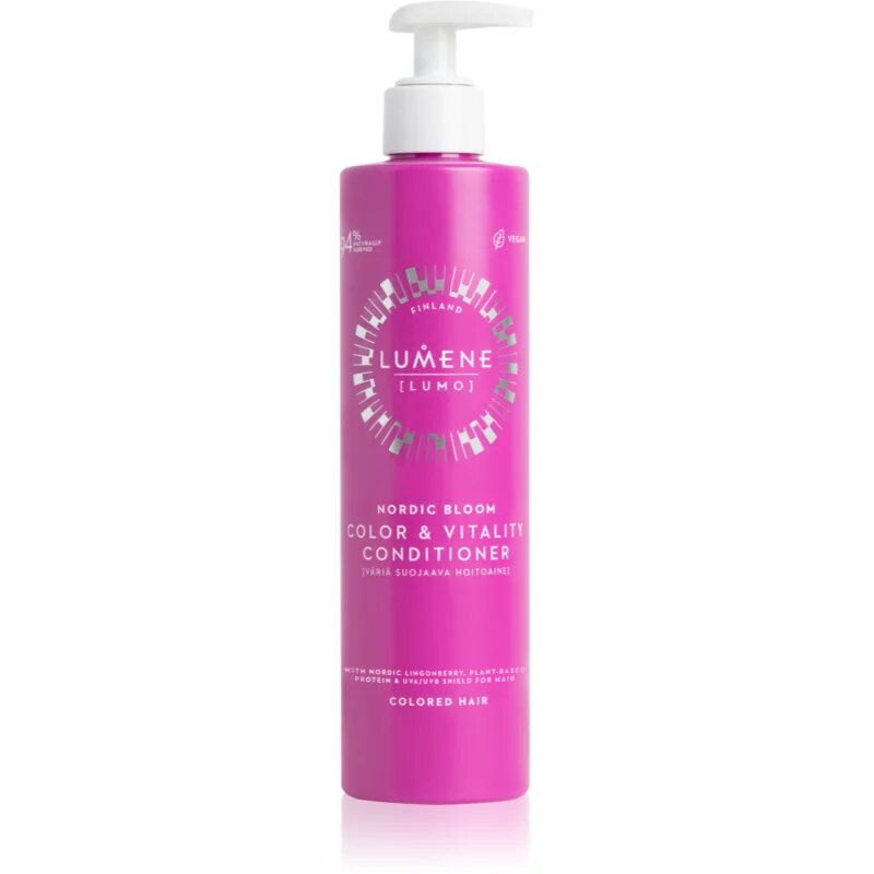 Lumene Nordic Bloom [LUMO] Color & Vitality балсам за боядисана коса с UV филтър 300 мл.