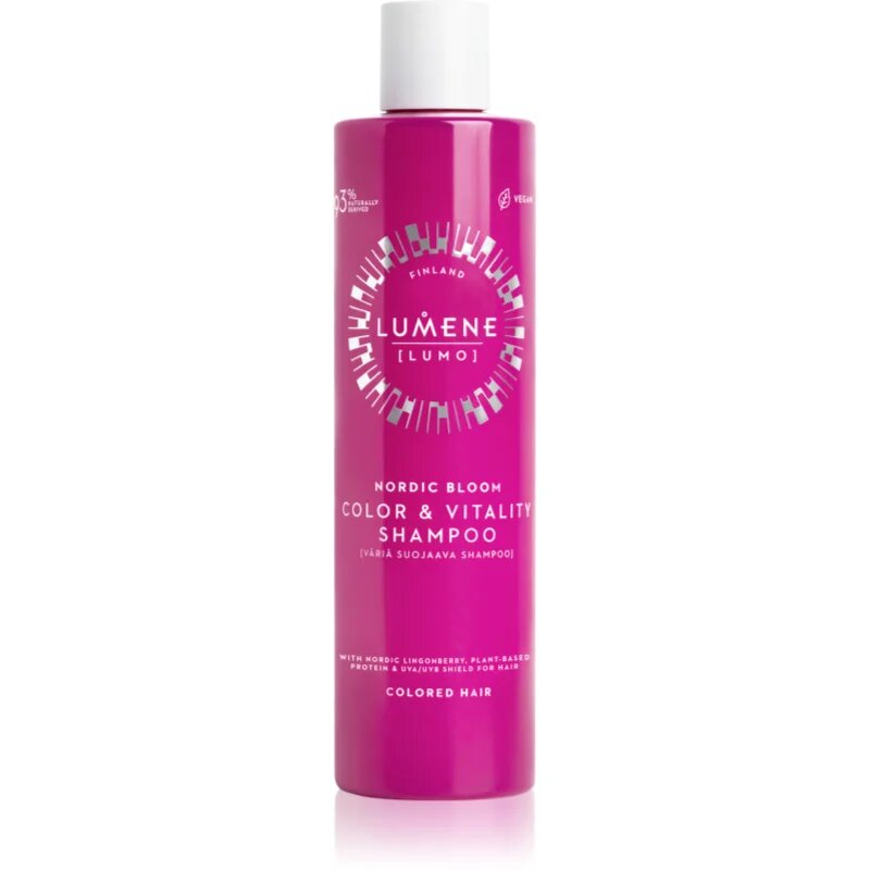 Lumene Nordic Bloom [LUMO] Color & Vitality шампоан за боядисана коса с UV филтър 300 мл.
