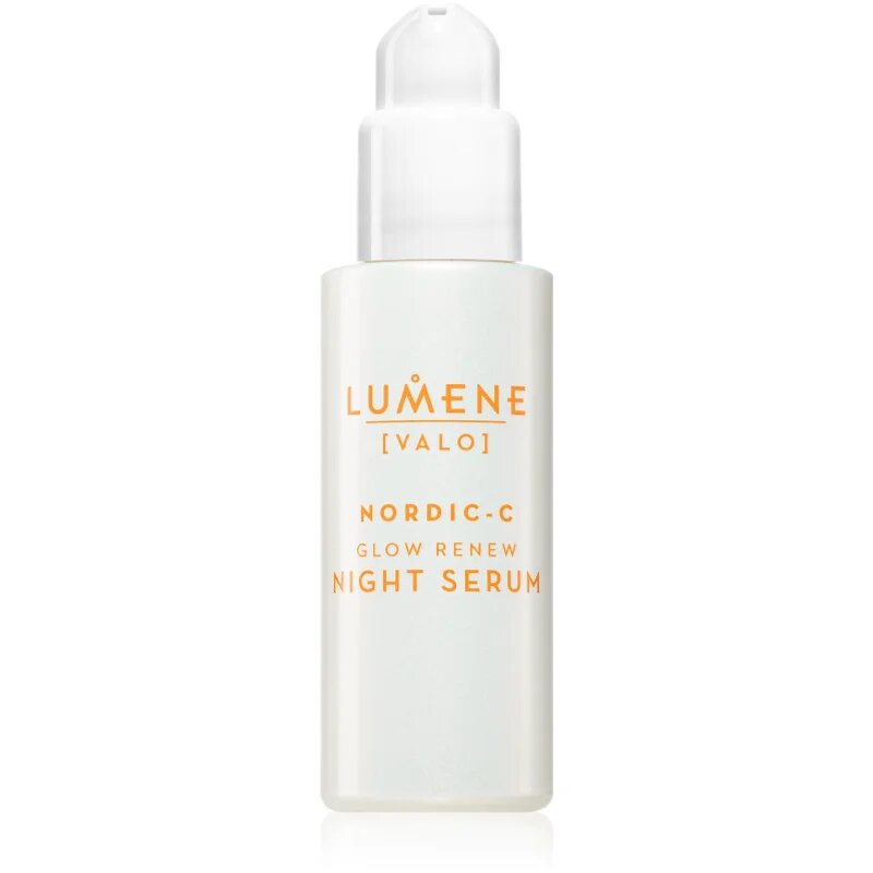 Lumene Nordic-C [VALO] Glow Renew нощен серум за освежаване и изглаждане на кожата 30 мл.