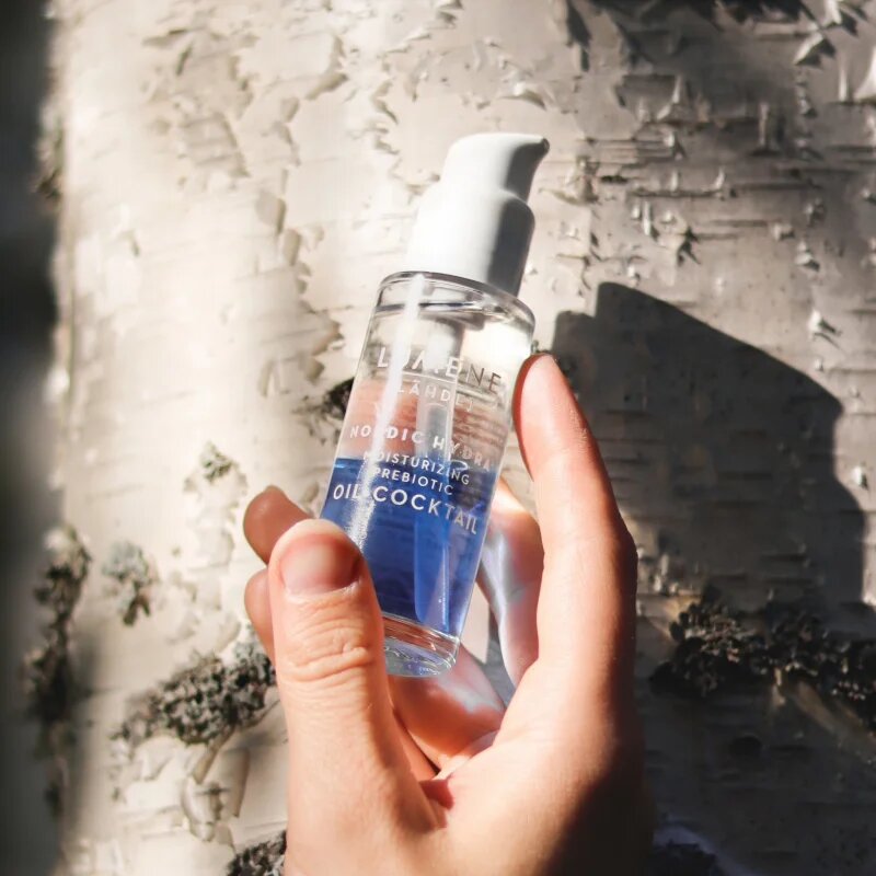 Lumene Nordic Hydra [LÄHDE] Moisturizing Prebiotic Oil-Cocktail двуфазен серум за дехидратирана суха кожа 30 мл.