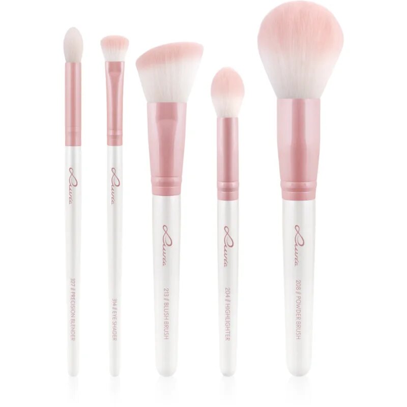 Luvia Cosmetics Daily Essentials комплкет четки с калъф Candy