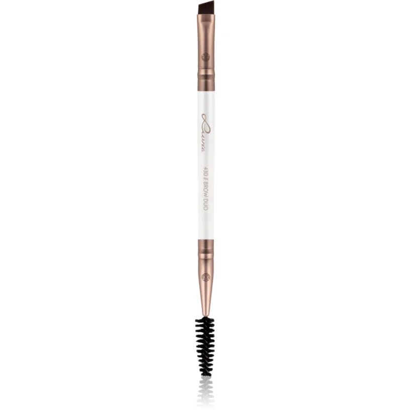 Luvia Cosmetics Elegance Brow Duo двустранна четка за вежди 430 1 бр.