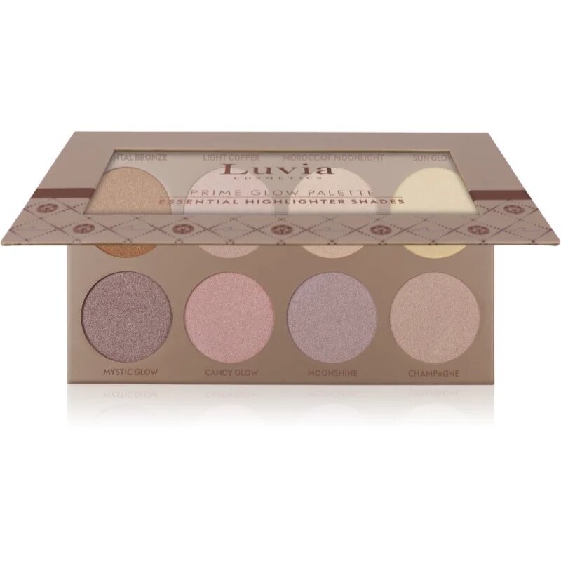 Luvia Cosmetics Prime Glow Vol. 1 палитра с озарители 8x33 гр.