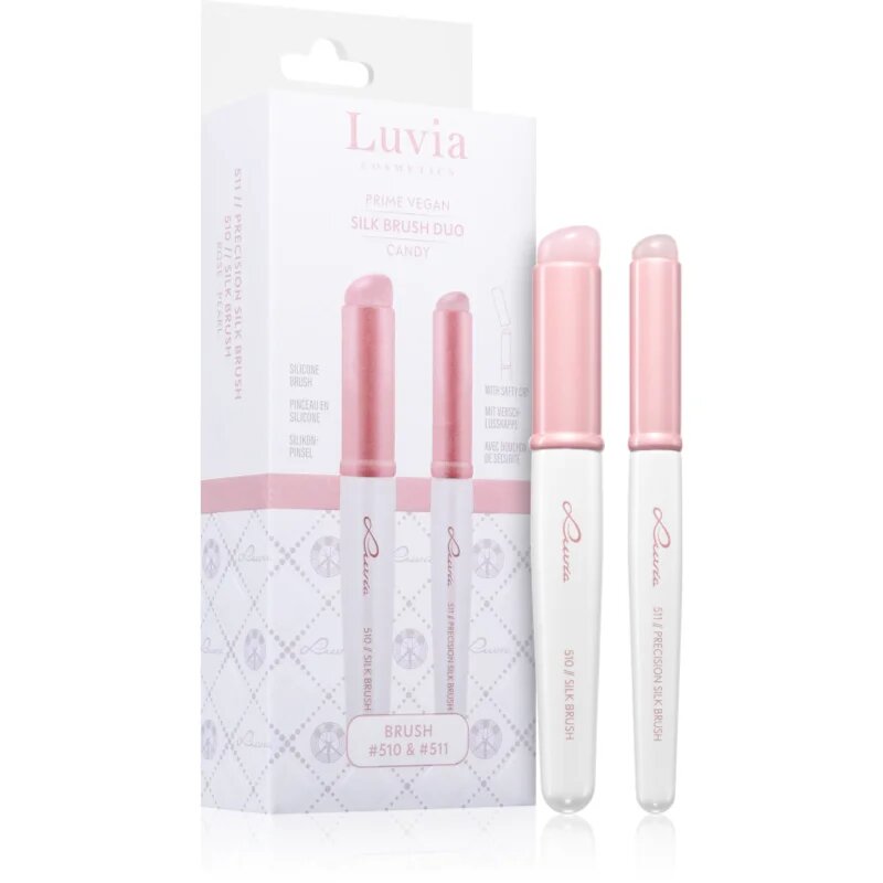 Luvia Cosmetics Silk Brush Duo Candy комплект четки