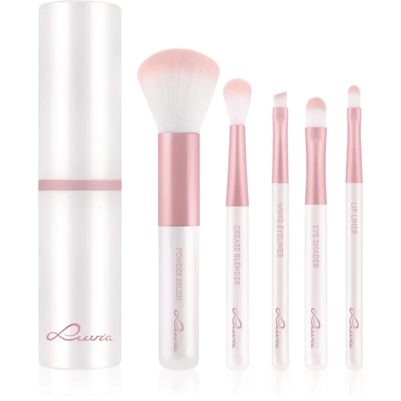Luvia Cosmetics Travel Set комплкет четки с калъф на път Candy