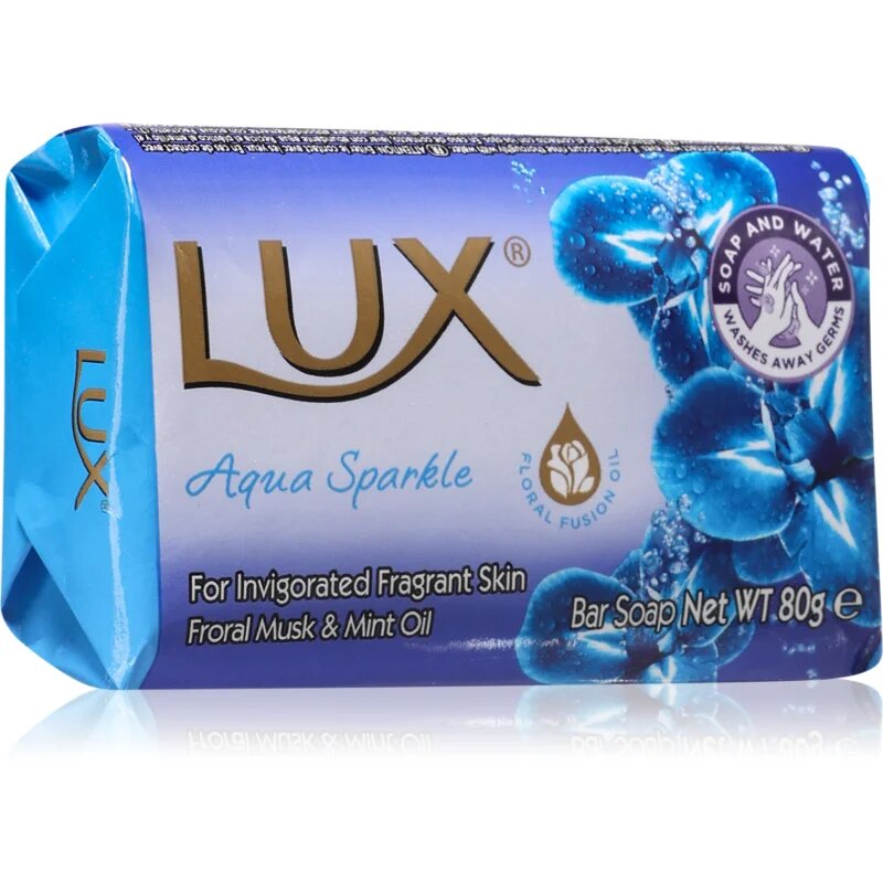 Lux Aqua Sparkle Aqua Sparle твърд сапун 80 гр.