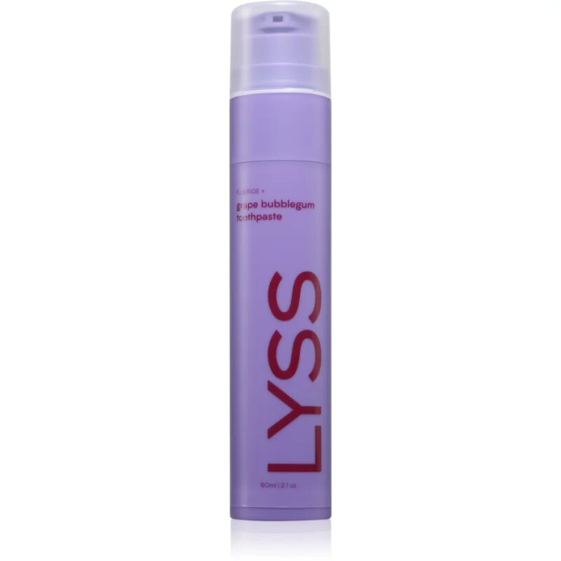 LYSS Grape Bubblegum паста за зъби 60 мл.