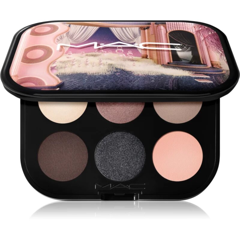 MAC Cosmetics Connect In Colour Eye Shadow Palette 6 shades палитра сенки за очи цвят Encrypted Kryptonite 6.25 гр.