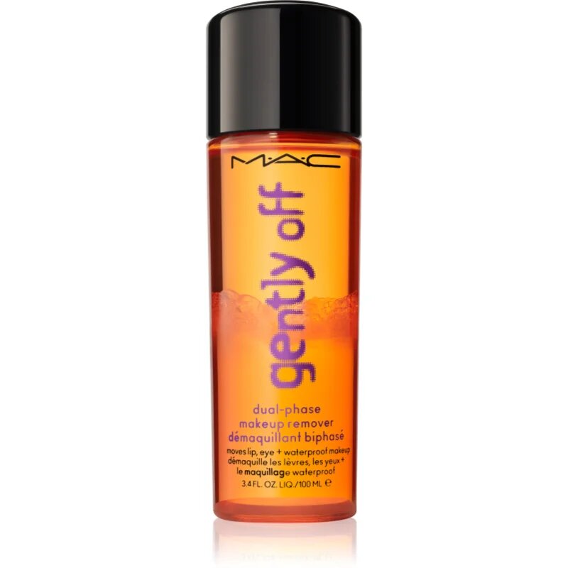 MAC Cosmetics Gently Off Dual-Phase Make-Up Remover двуфазен продукт за почистване на грим 100 мл.